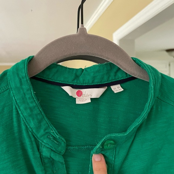 *CLOSET CLOSING* Boden Rowena shirt dress in rich emerald - Picture 4 of 5